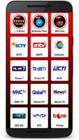 TV Indonesia - Live Semua Saluran Langsung HD اسکرین شاٹ 1