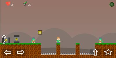 Zombie: Adventure Platformer โปสเตอร์