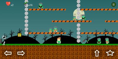 Zombie: Adventure Platformer تصوير الشاشة 2