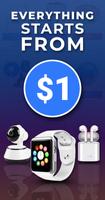 BIDDERLO: DEALS STARTING FROM $1 Cartaz