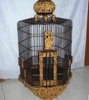 Conception de cages d'oiseaux luxueuses et uniques Affiche