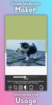 Simple Wallpaper Maker - Super EZ Wallpaper Maker 海报