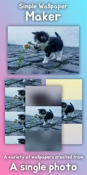 Simple Wallpaper Maker - Super EZ Wallpaper Maker 截图 1