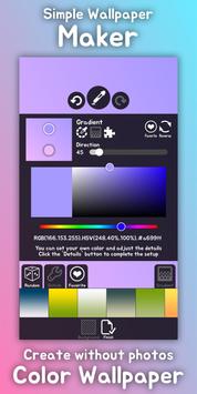 Simple Wallpaper Maker - Super EZ Wallpaper Maker 截图 2
