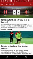 Rennes Foot Supporter ポスター