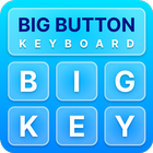 बड़ा बटन - बड़ी कुंजी कीबोर्ड आइकन
