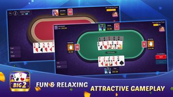 Big 2 - Offline Card Game imagem de tela 1