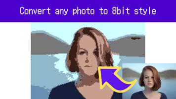 Photo to 8bit using AI - Pto8 स्क्रीनशॉट 1