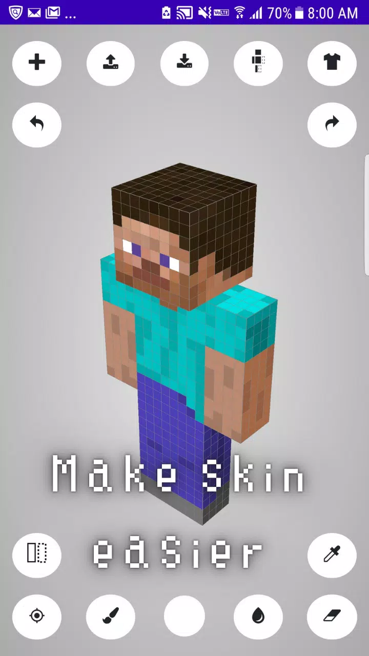 Android Indirme Icin Mcse Skin Editor For Minecraft Apk