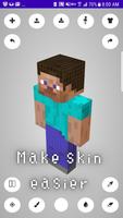 Skin Editor 3D for minecraft 포스터