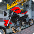 Bike Builder Shop 3D Simulator icon