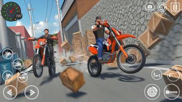 Bicicleta Carreras Juegos 3D captura de pantalla 2