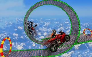 Impossible Bike Stunts Game 3D ảnh chụp màn hình 1