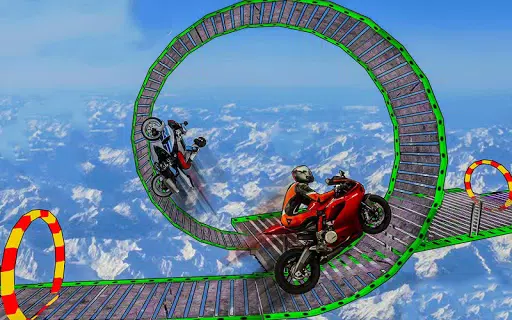 Jogo Impossible Moto Bike Track Stunts no Jogos 360