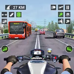 Motorrad Spiele Rennspiele APK Herunterladen