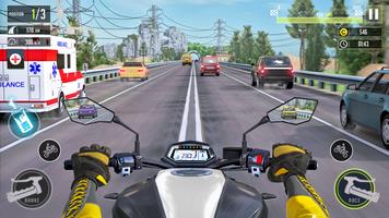 3d Bike Racing Bike Race Games پوسٹر