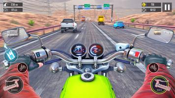 賽車遊戲 - 摩托車比賽 - 自行車遊戲 截圖 2