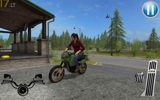 मोटो बाइक 3डी पार्किंग गेम स्क्रीनशॉट 1