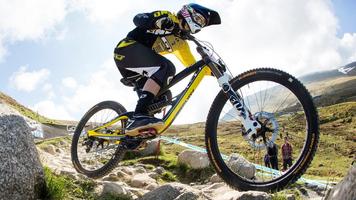 Downhill Mountain Bike Wallpap capture d'écran 1