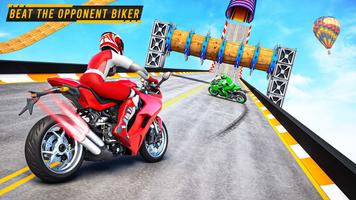 モーター バイク スタント ゲーム 3D スクリーンショット 1