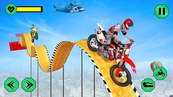 Bike Stunt Impossible Tracks syot layar 3