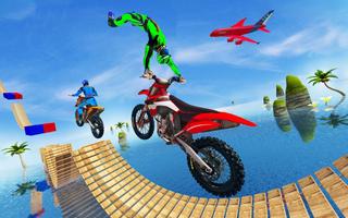 Impossible Tracks Bike Stunt Free Game poster