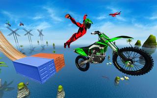 Impossible Tracks Bike Stunt Free Game captura de pantalla 2