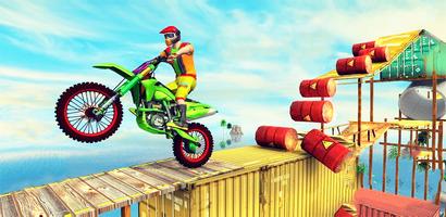 Bike stunts game & free bike game Ekran Görüntüsü 2
