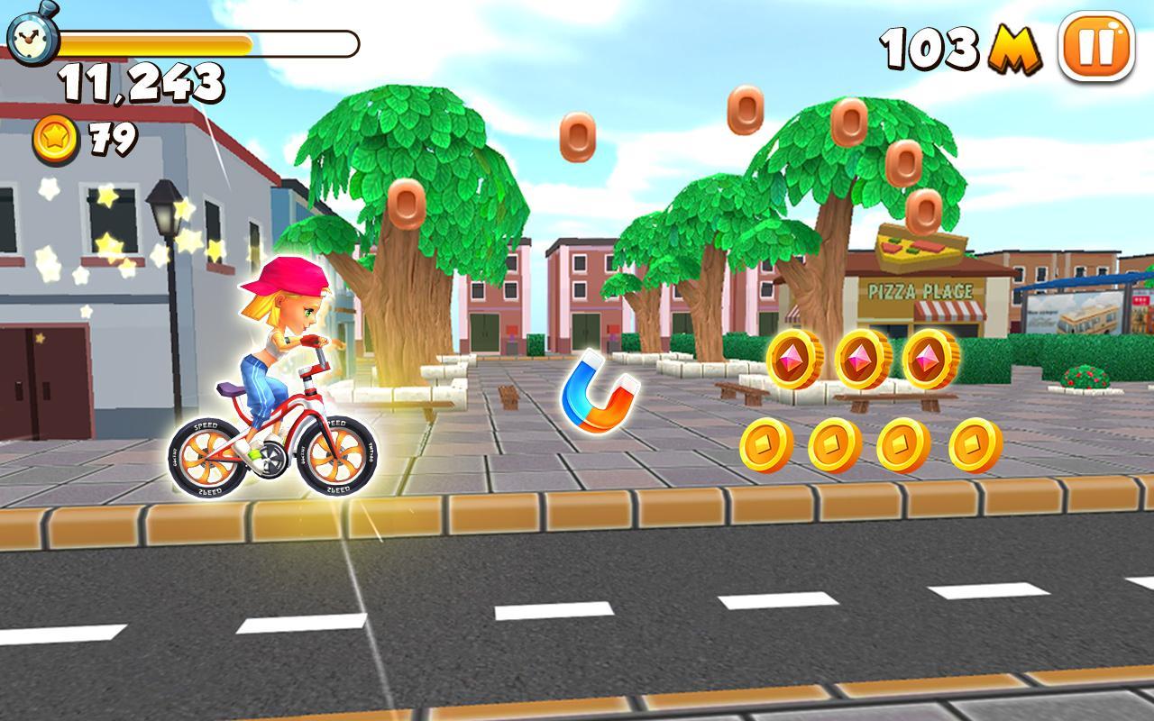 Bike race game