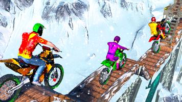 Moto Bike Stunt Racing Game 3D capture d'écran 1