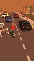 Bikemasters: Traffic BMX Rider vs City Cars capture d'écran 1