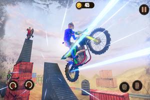 Mega Ramp Bike Stunts - Racing imagem de tela 1