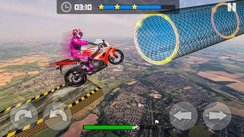 Sky Bike Stunt Master : Offlin imagem de tela 1