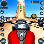 バイクスタントレーシングゲーム3D アイコン