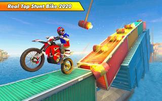 Bike Stunt Racing Games 3D capture d'écran 2