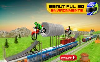 Bike Stunt Racing Games 3D capture d'écran 1