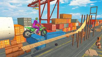 Joker Dirt Bike Stunt: jeu de moto gratuit 2020 Affiche