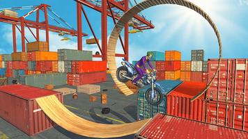 Joker Dirt Bike Stunt: Trò chơi xe máy miễn phí ảnh chụp màn hình 2