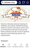 ARDINA shop اسکرین شاٹ 1