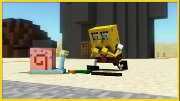 Bikini Bottom 3D Mod for MCPE poster