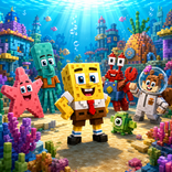 Bikini Bottom Minecraft Mod
