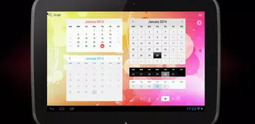 Month Calendar Widget