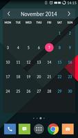 Month Calendar Widget تصوير الشاشة 1