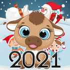Icona Новый год 2021 (год Быка) Поздравления,СМС,тосты