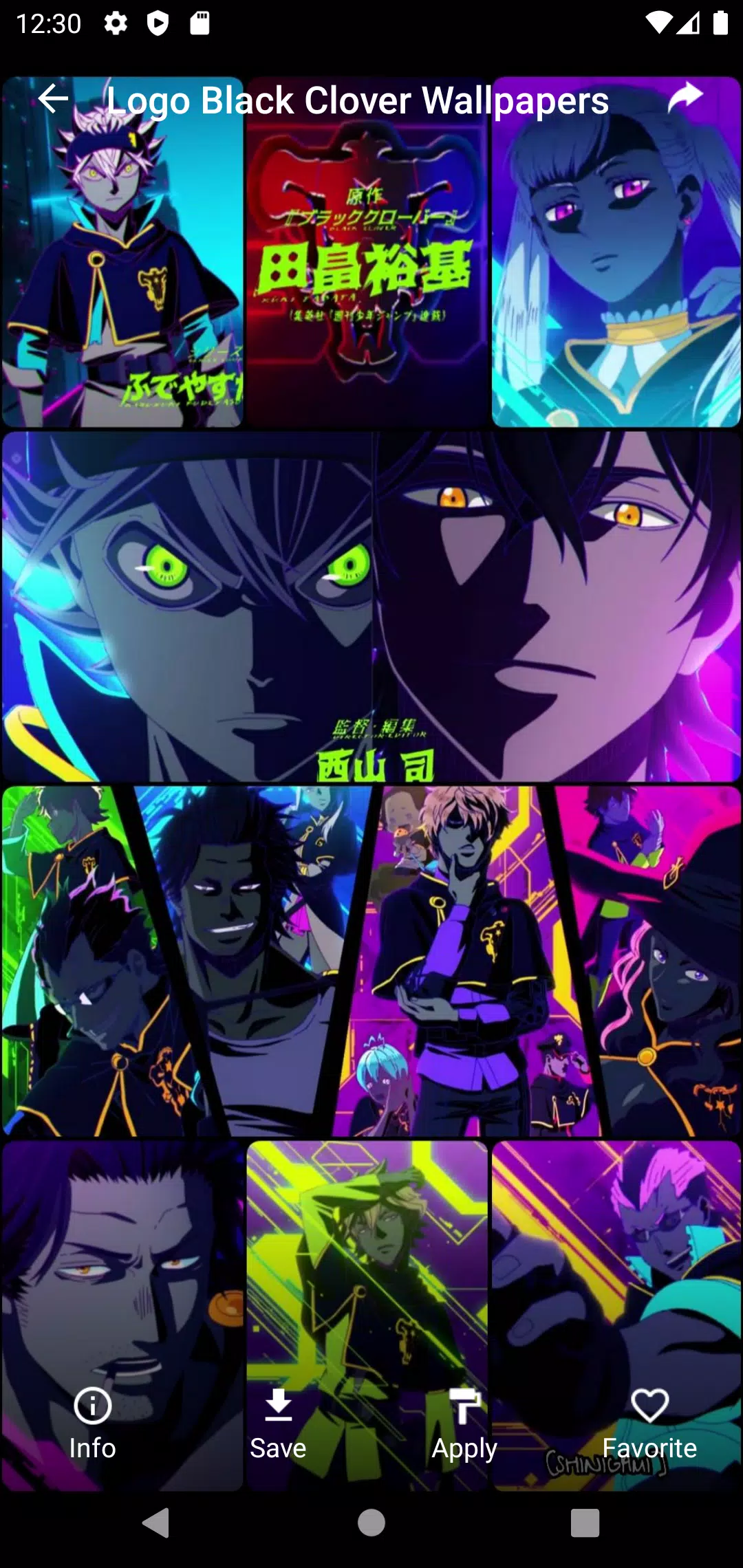 Black Clover Anime Wallpaper Asta Backgrounds Hd Pour Android Telechargez L Apk