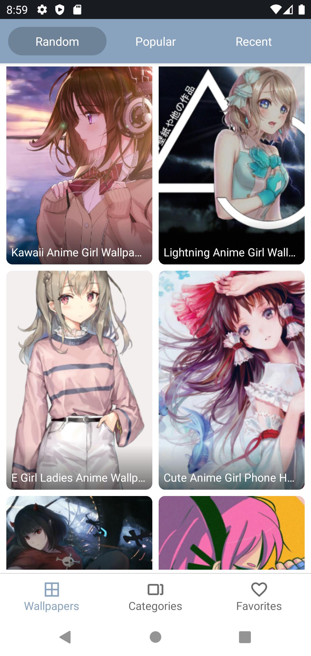 Kawaii Animes Girls APK برای دانلود اندروید