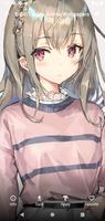 Anime Kawaii Girls Wallpapers ảnh chụp màn hình 3