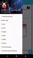 HTML-CSS Training App-450 Pgms screenshot 5