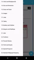 HTML-CSS Training App-450 Pgms screenshot 6