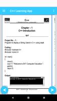 C++ Training App-350 Programs تصوير الشاشة 3